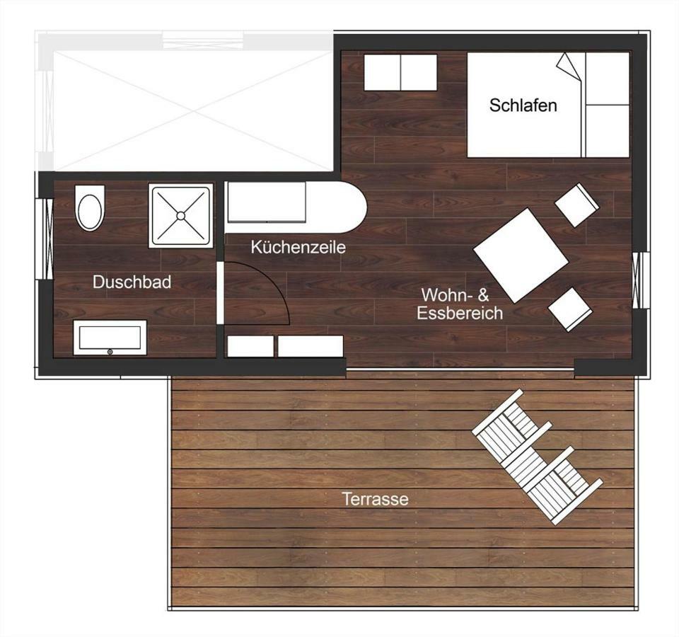 Petit-Chalet Am Hainer See Rotha ภายนอก รูปภาพ